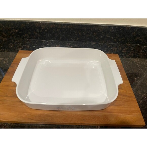 Vintage CorningWare country Basket large roaster casserole - Picture 2 of 7